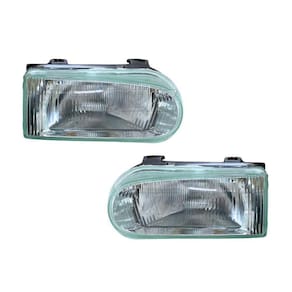 Par Farol Vidro Compativel Vw Gol Saveiro Parati G2 Bola