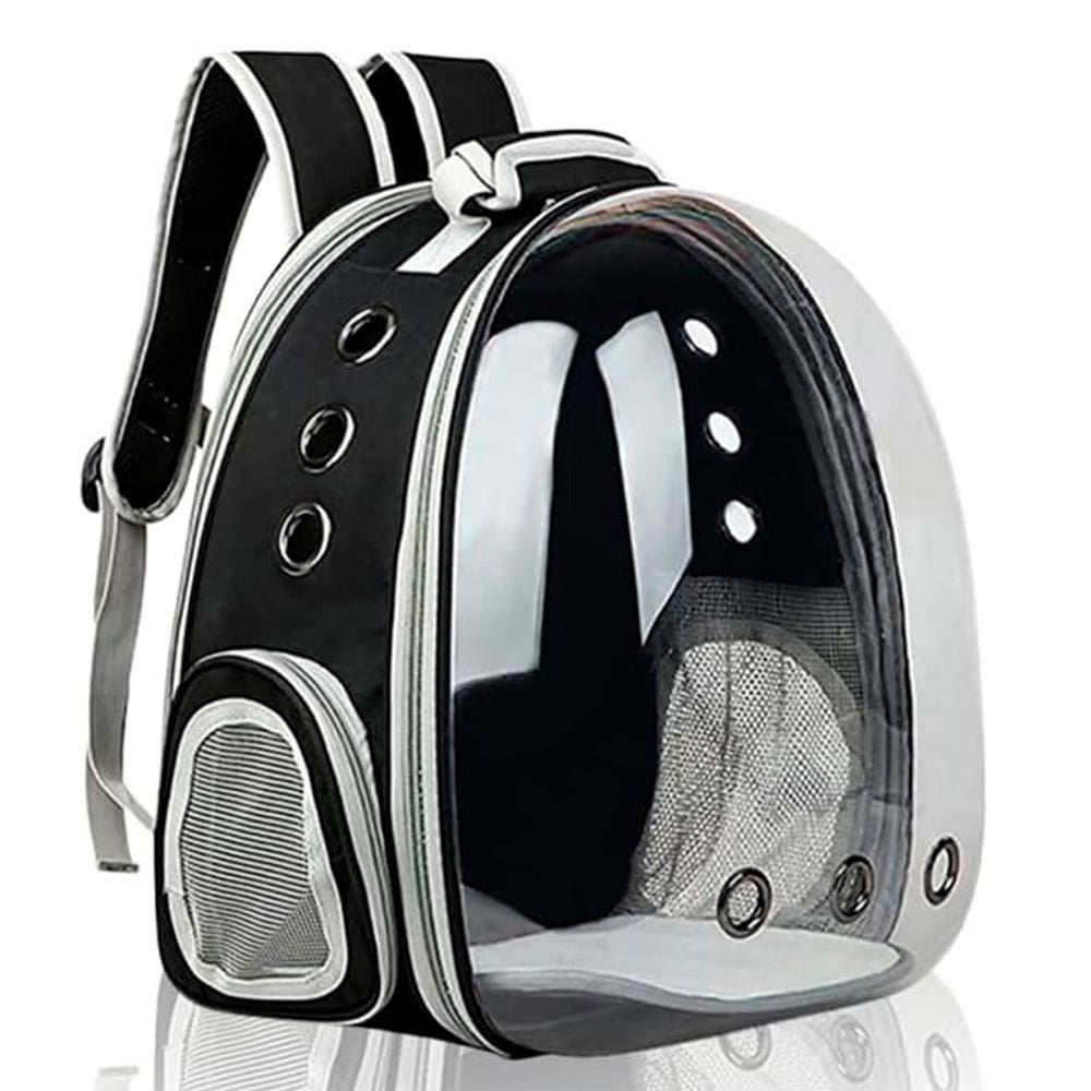 Mochila Transporte Pet Gato Coelho Cachorro Animais Viagem Passeio Ventilaçao Visao Panoramica