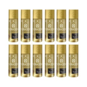 Desodorante Spray Senador Gold 90Ml - Kit Com 12Un