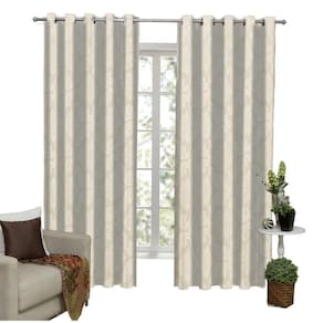 Cortina Tecido Jacquard Semi Blackout 4M X 2,60M - Palha