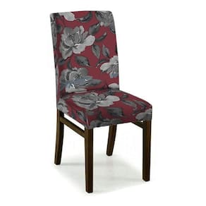 06 Capas Cadeira Jantar Malha Gel Com Elástico - Estampa 08