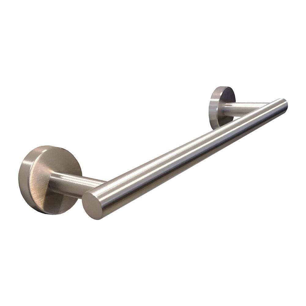 Toalheiro De Rosto Redondo Inox Escovado