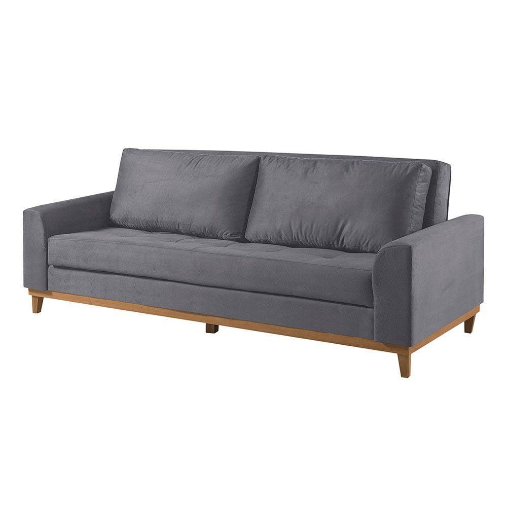 Sofá Cama 2 Lugares Living M-157 Veludo Martins