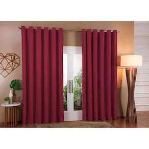 Cortina Blackout Em Tecido Corta Luz 3,00 X 2,80 Sala E