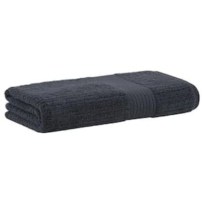 Toalha de Banho Fio Penteado Canelado Buddemeyer Cinza Escuro 3177