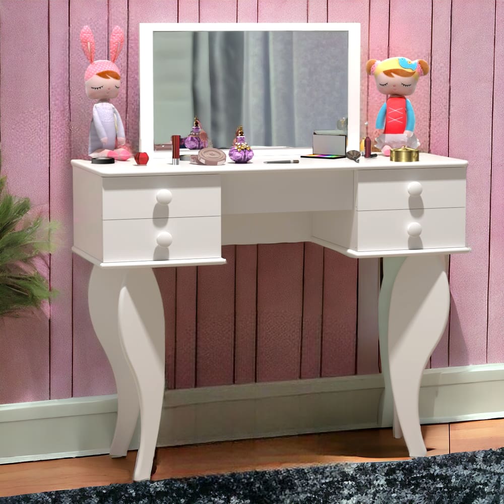 Mini Penteadeira Infantil Brinquedo em MDF - Isis