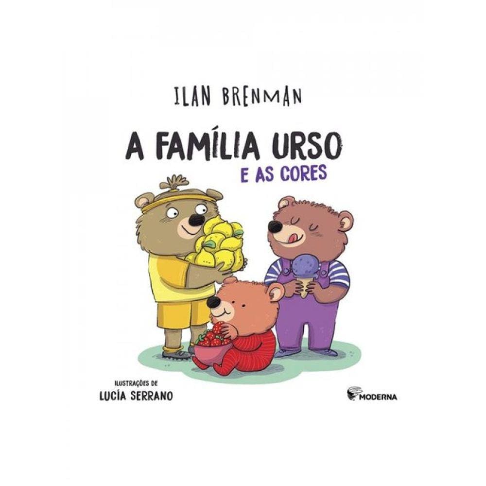 A Familia Urso E As Cores