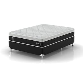 Conjunto Casal Sofisticato 1,38x1,88x0,65 Cinza