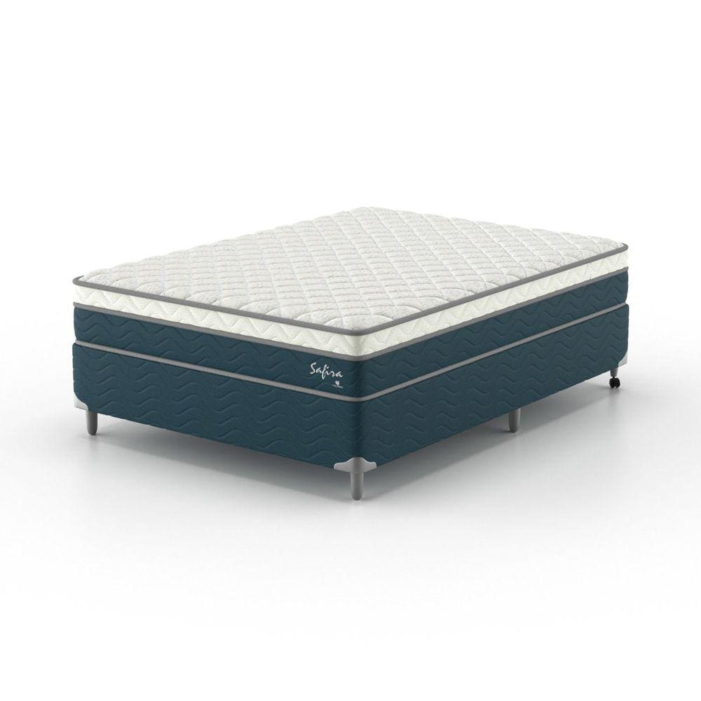 Conjunto Casal Safira 1,38x1,88x0,63 Azul