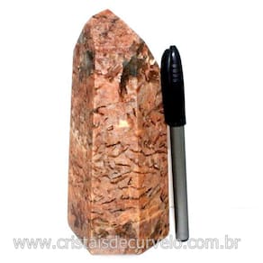 Ponta Turmalina Preta no Feldspato Grande 15,9cm Cod 126533