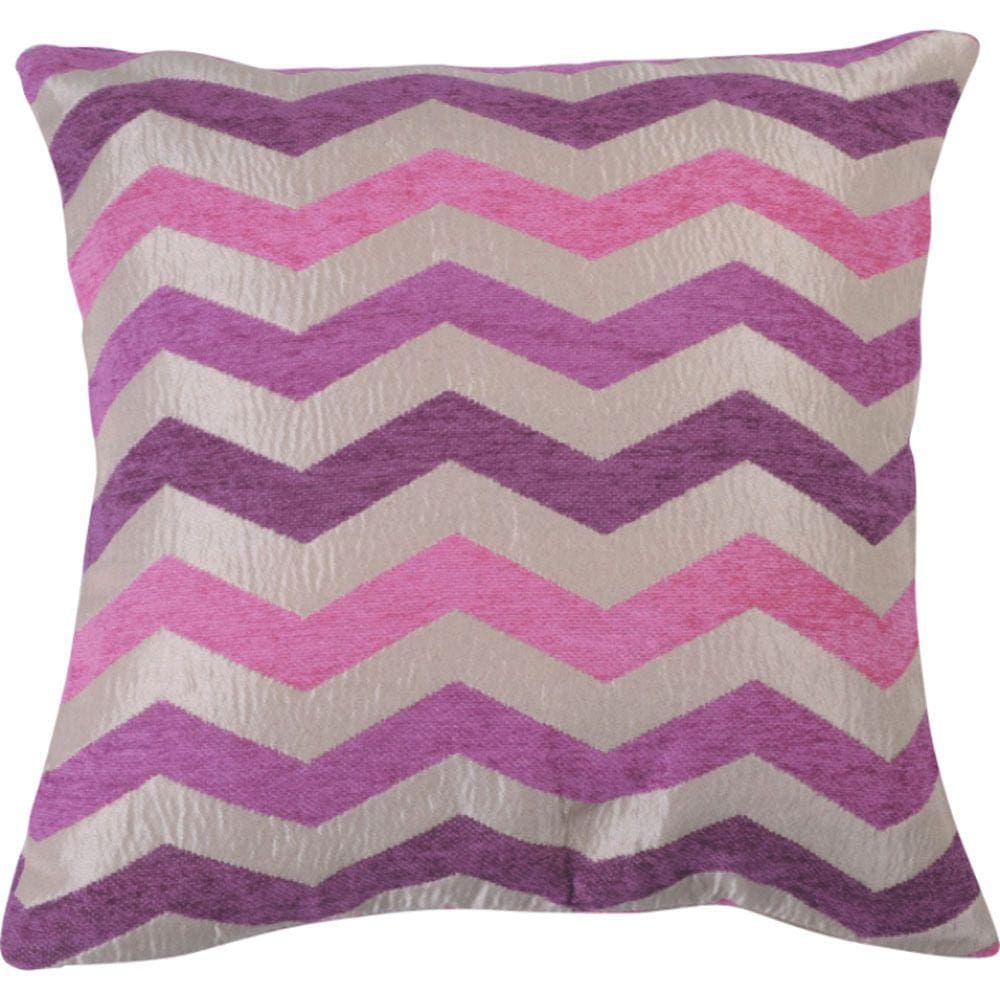 Almofada Vizapi 45X45Cm Ondas Rosa Pink