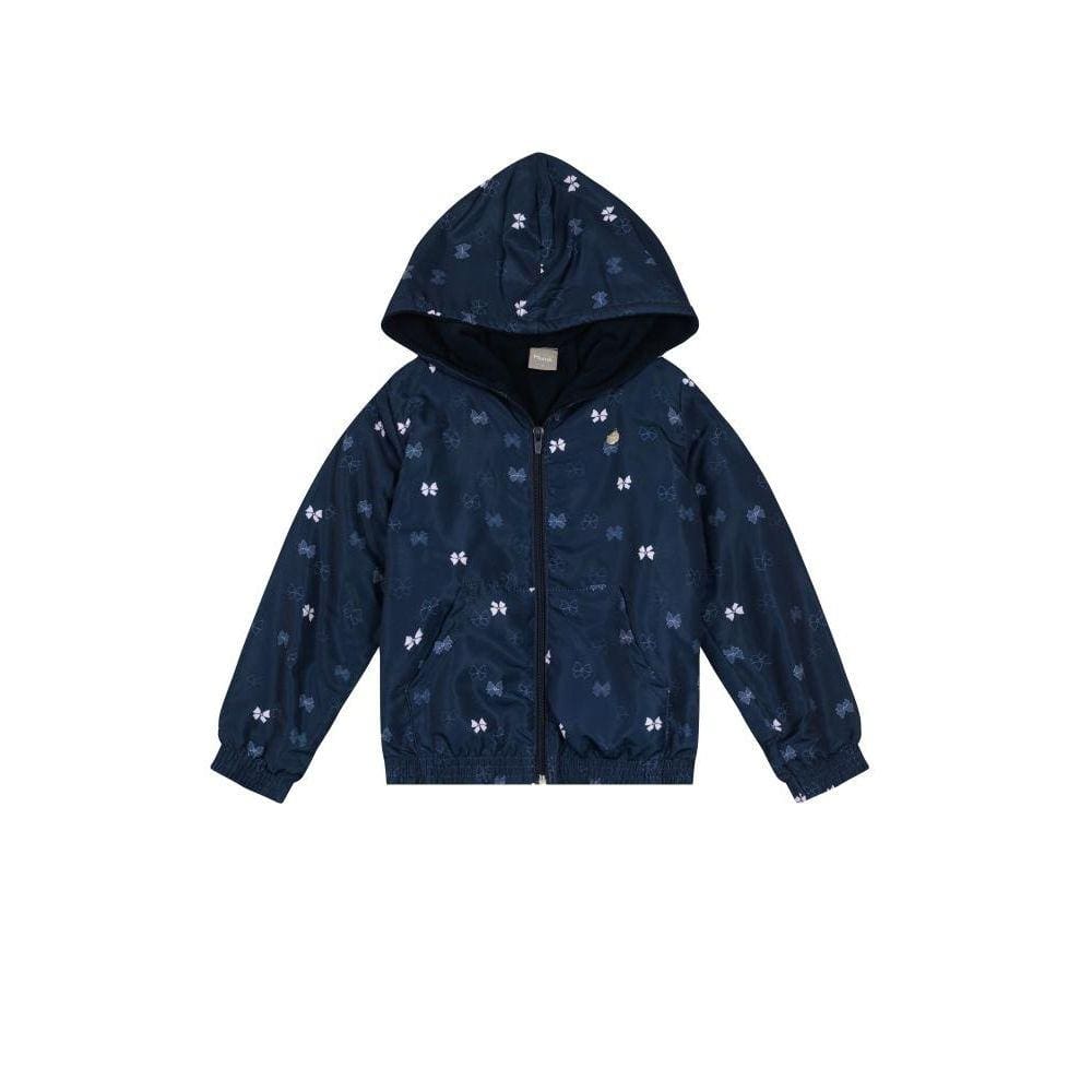 Jaqueta Microfibra Infantil Menina Mundi - Azul Claro - 6