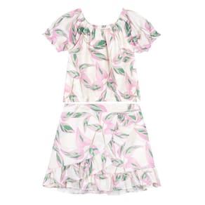 Conjunto Infantil Menina Em Viscose Mundi