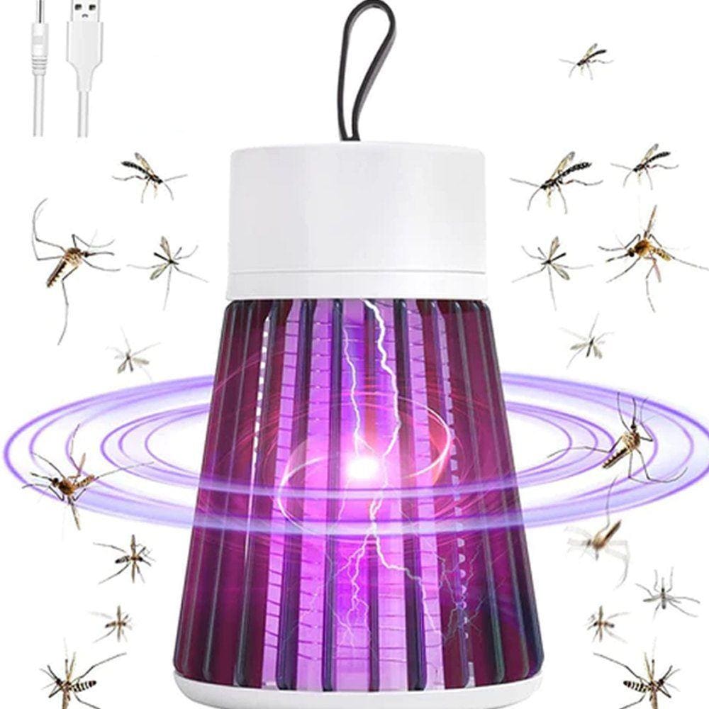 Luminária Lâmpada LED Alça Repelente Elétrico Ultravioleta