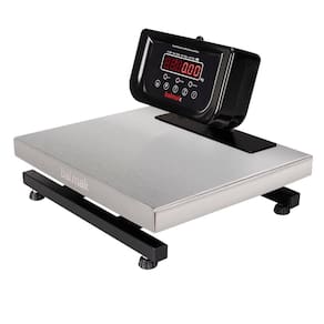 Balança Digital de Plataforma Balmak Serie Mini Inox 120kg Remoto com Bateria K-120IB-1/M