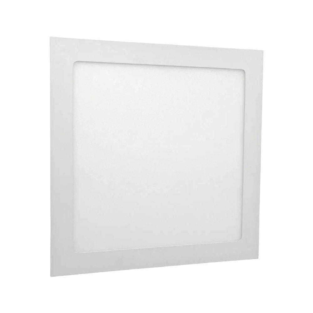 Luminária Plafon 25W Led Quadrado Embutir 3000K