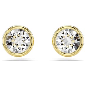 Brinco Dourado Feminino Swarovski Imber Acabamento em tom dourado Estiloso Banhado Ouro 5681552