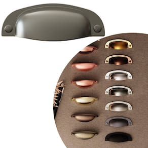 Puxador Concha Vivaro 115 - Prata Fosco - 64MM