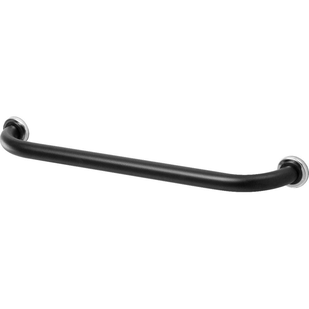 Barra de Apoio Para Banheiro Preto 40cm FS
