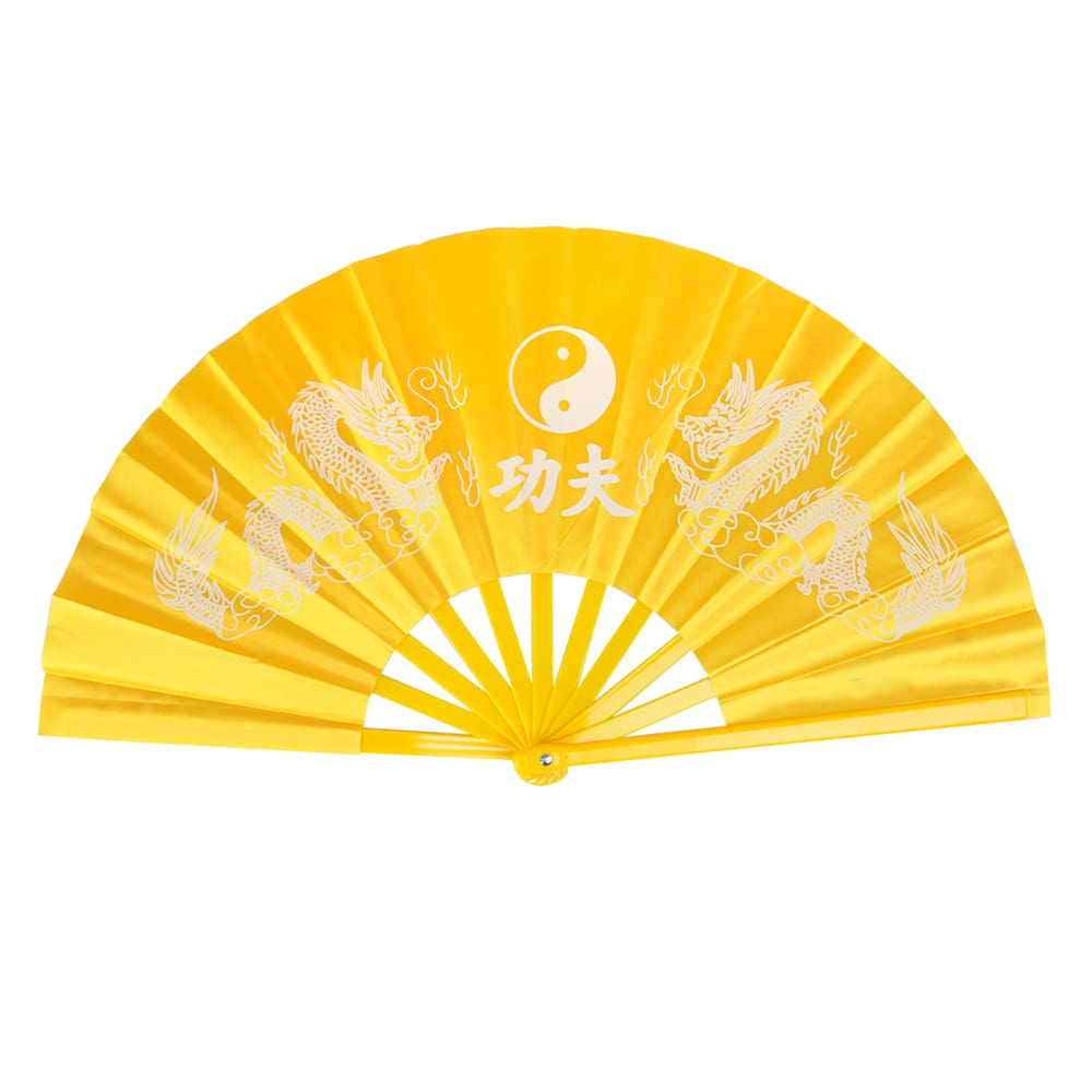 Leque De Plástico E Tecido 63X33,5Cm