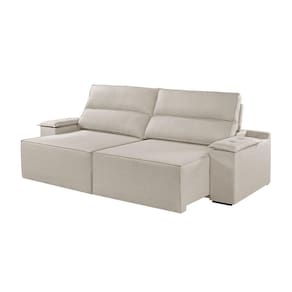 Sofá 5 Lugares Retrátil e Reclinável Martins M-180 Veludo