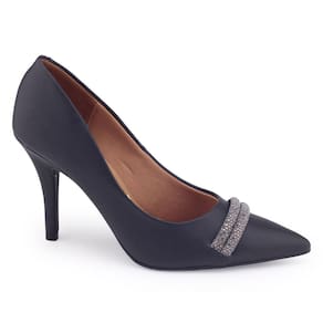 Sapato Scarpin fem Vizzano 1184.1174 bico strass