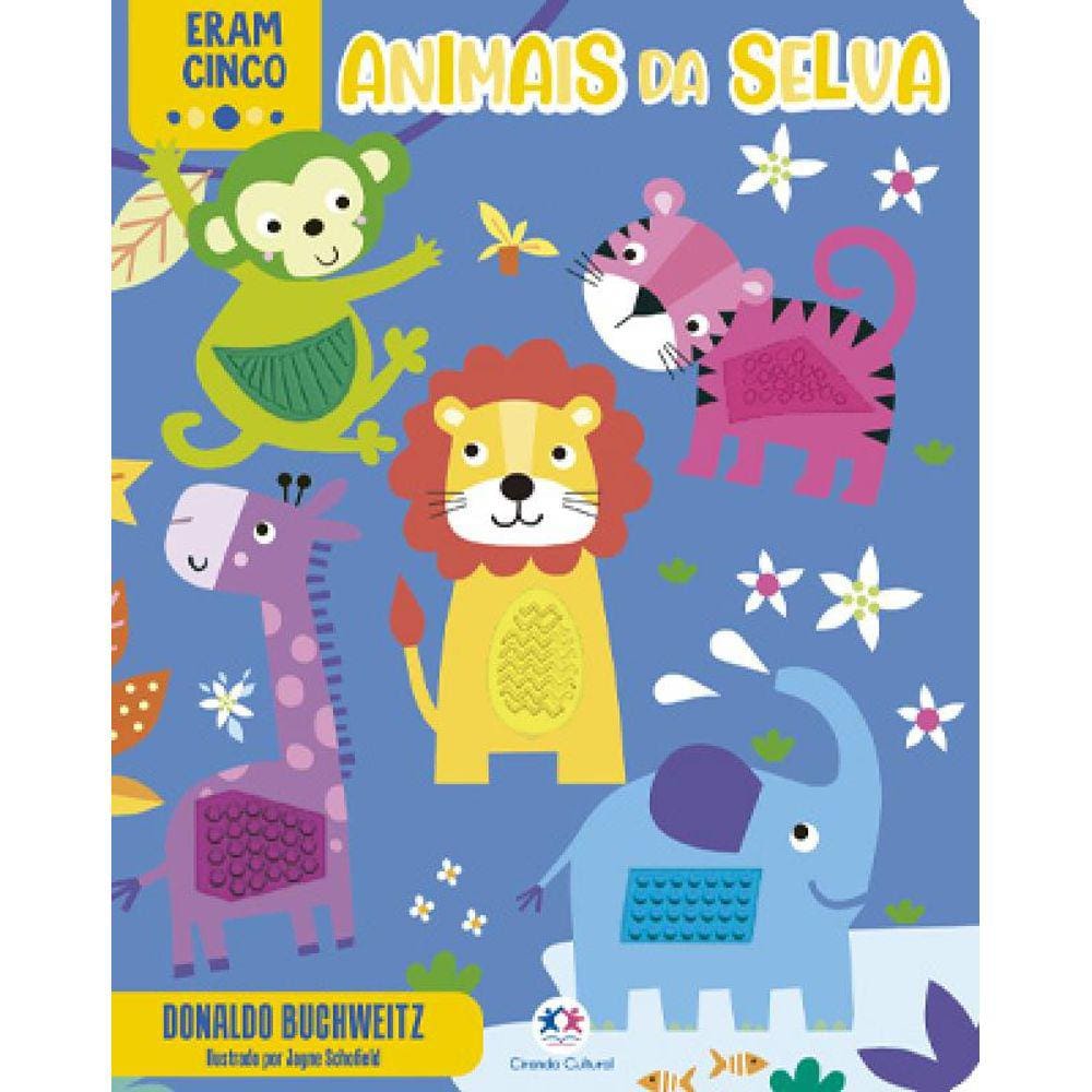 Eram cinco animais da selva