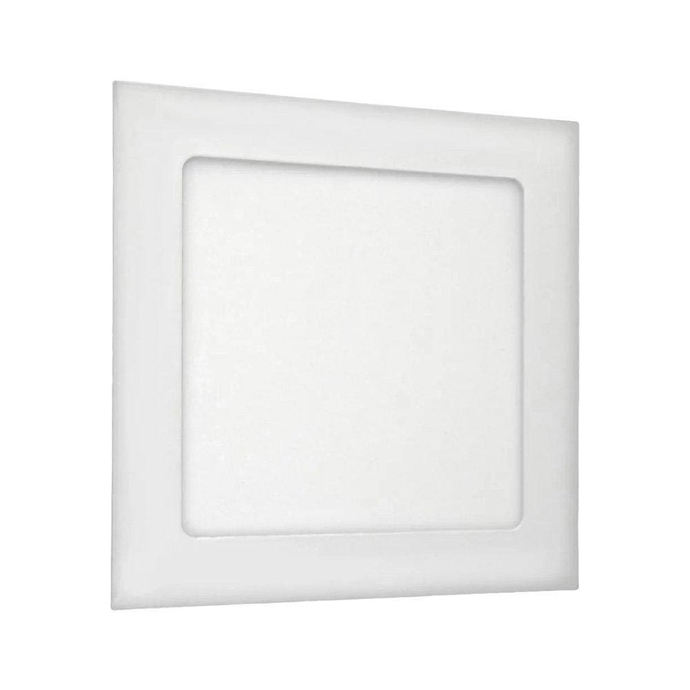 Luminária Plafon 12W Led Quadrado Embutir 3000K