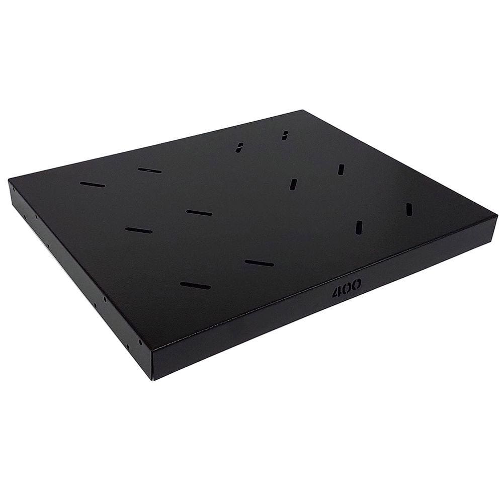 Bandeja Fixa Para Rack 19” GForce, 19” x 400mm, 4 Pontos de Fixação, Preto - 668