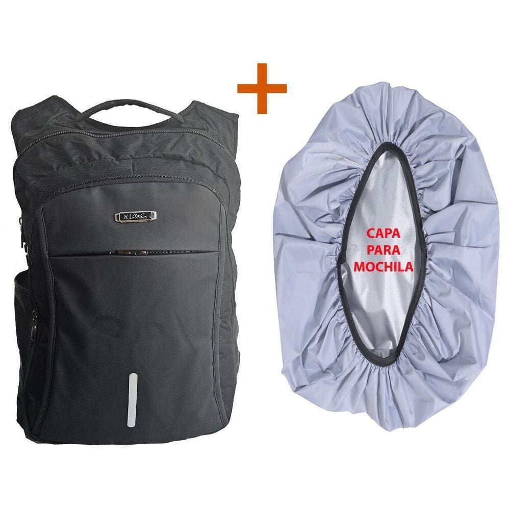 Mochila Notebook 17 Cadeado Usb Gomo Massagem Com Capa A900