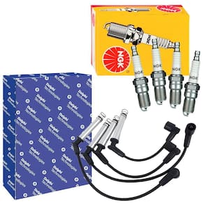 Kit Cabo Delphi + Vela NGK Cobalt 1.4 8V 2011 a 2016 Flex