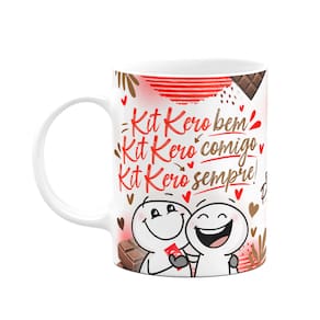 Caneca Páscoa Divertida - Kit Kero bem comigo sempre