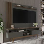 Rack com Painel Ripado para TV até 70 Polegadas 2 Gavetas Grécia 180cm