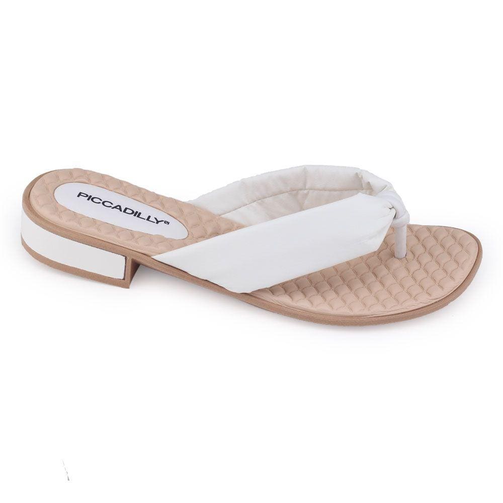 Chinelo Feminin Piccadilly 590012 Widefit leve almofada dedo