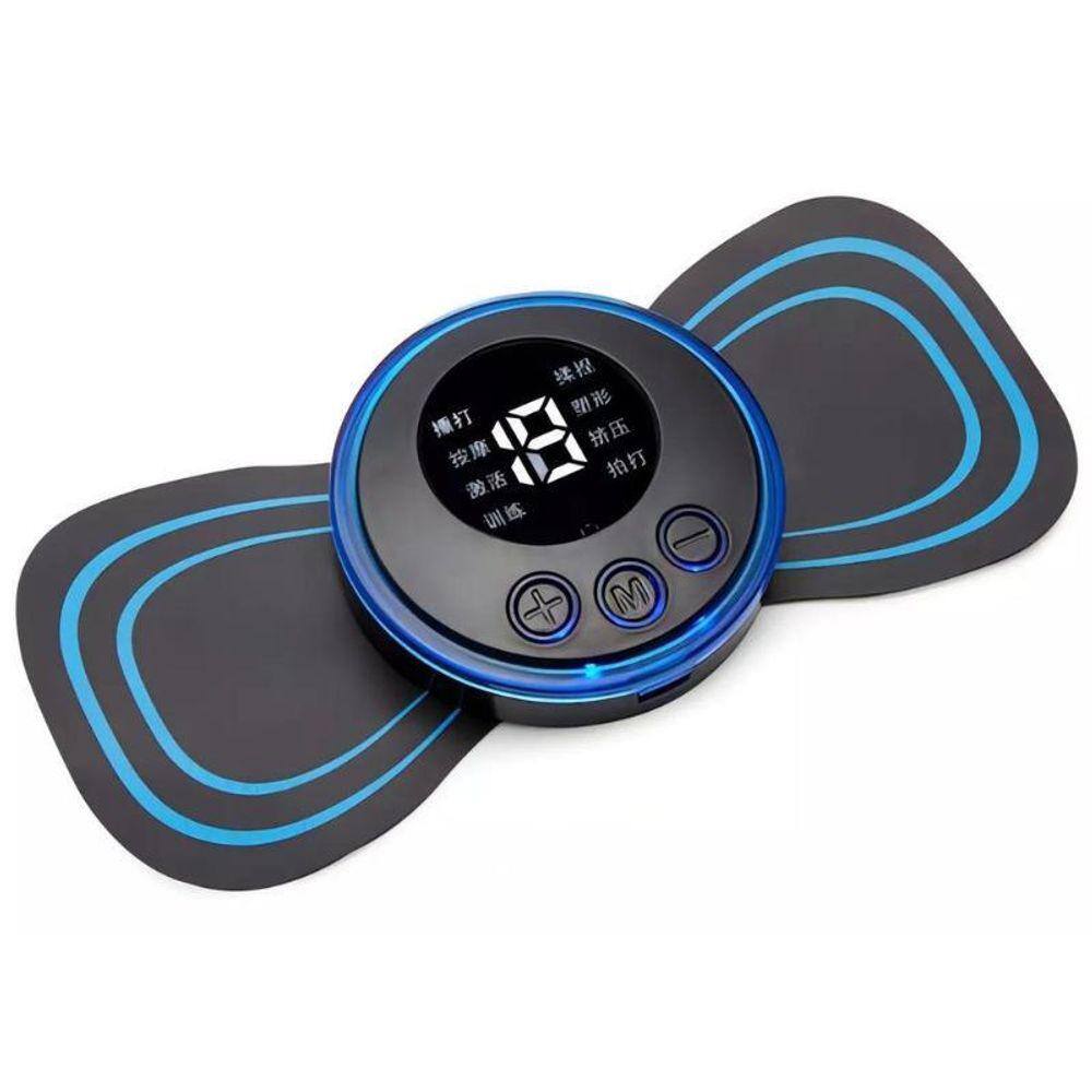 Mini Massageador Elétrico Portátil Cervical Ems Pratico