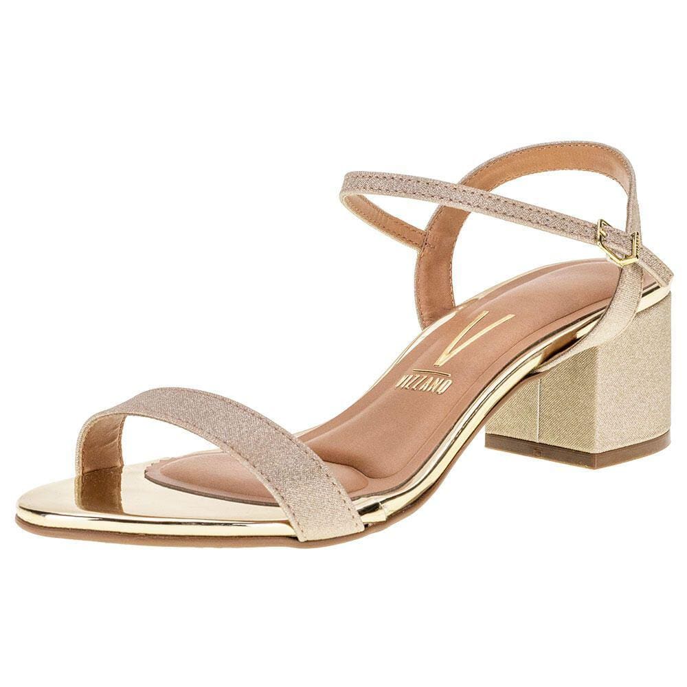 Sandália Feminina Salto Baixo Vizzano - 6291900