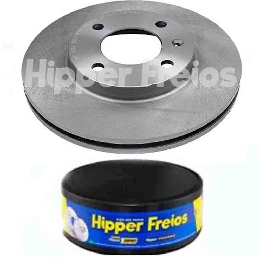 Disco de freio Gol 1989 a 2024 HF02A Hipper Freio