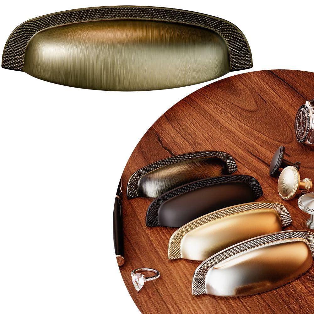 Puxador Concha Vivaro 223 - Antique - 96MM