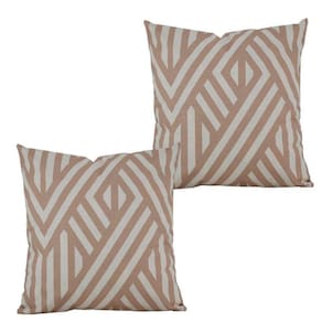 2 Almofadas Cheias Sofa Sala Impermeável Decorativa Antimofo Hill