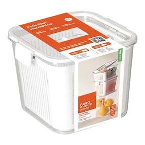 Conjunto 3 Potes Multiuso Slim Hermético Quadrado Vedado