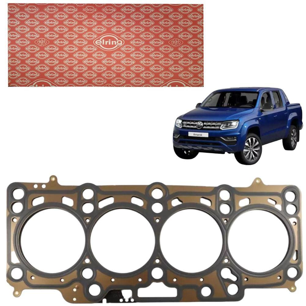 Junta Do Cabeçote Vw Amarok 2.0 16v Turbo Bi-turbo 3 Pics Elring