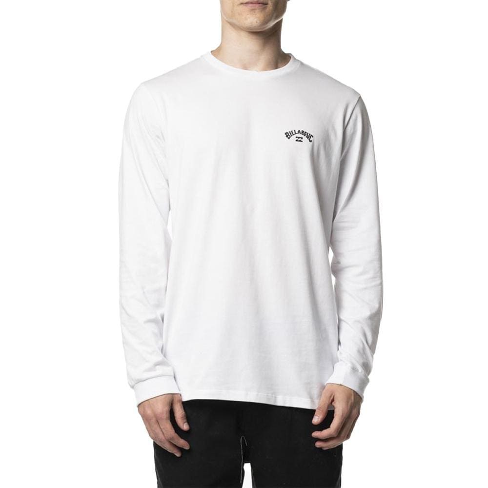 Camiseta Billabong Manga Longa Small Arch WT24 Branco