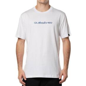 Camiseta Quiksilver Omni Font II WT24 Masculina Branco