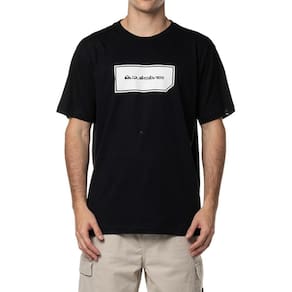 Camiseta Quiksilver Omni Shape WT24 Masculina Preto
