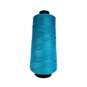 Linha Trico Croche 500M Para Trançar Cabelo - Esmeralda