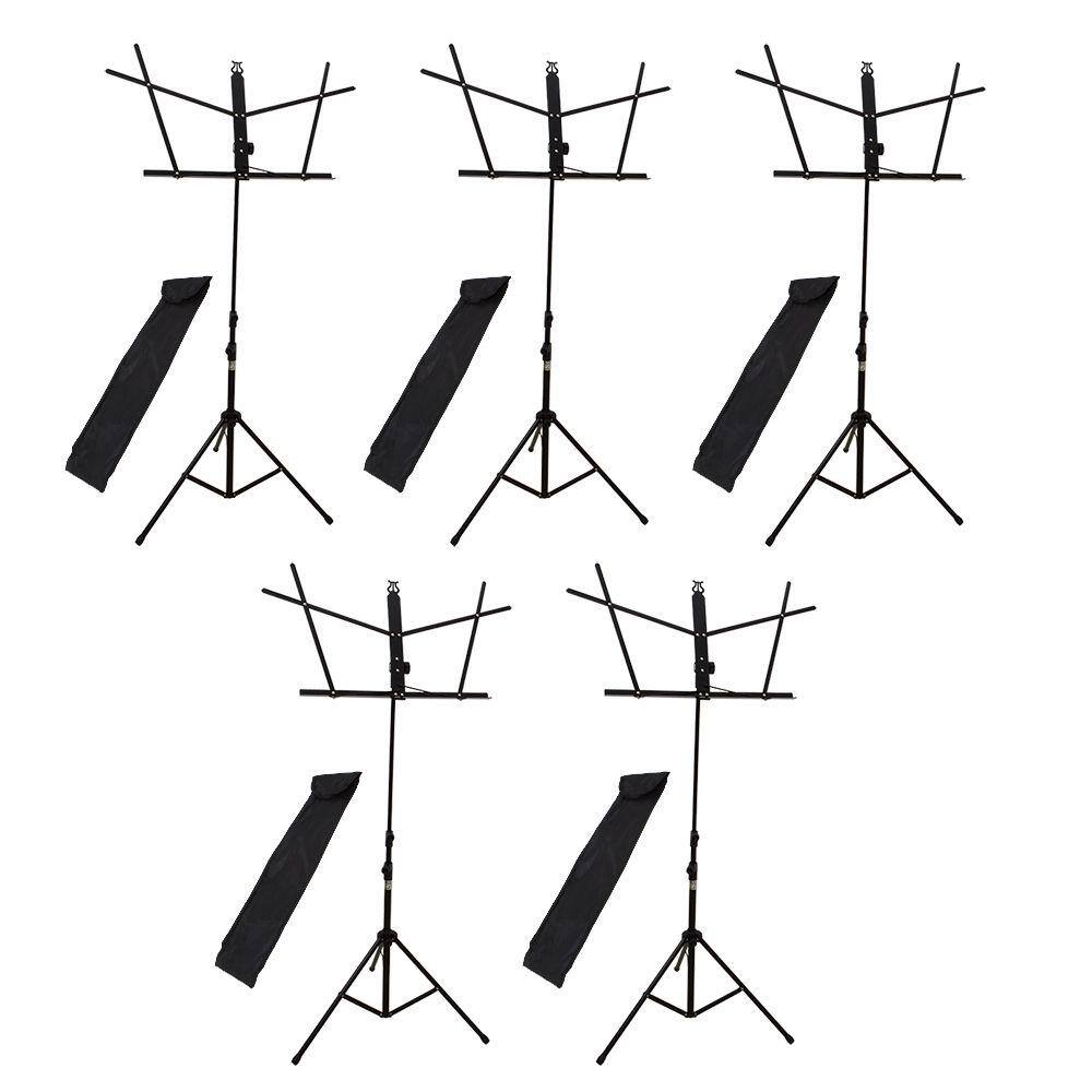Kit Estante para Partitura Dobrável S1 New York com 5 unidades