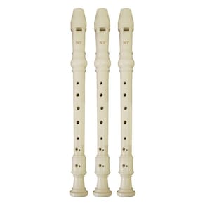 Kit 3 Flautas Doce Germânica FL 20G New York