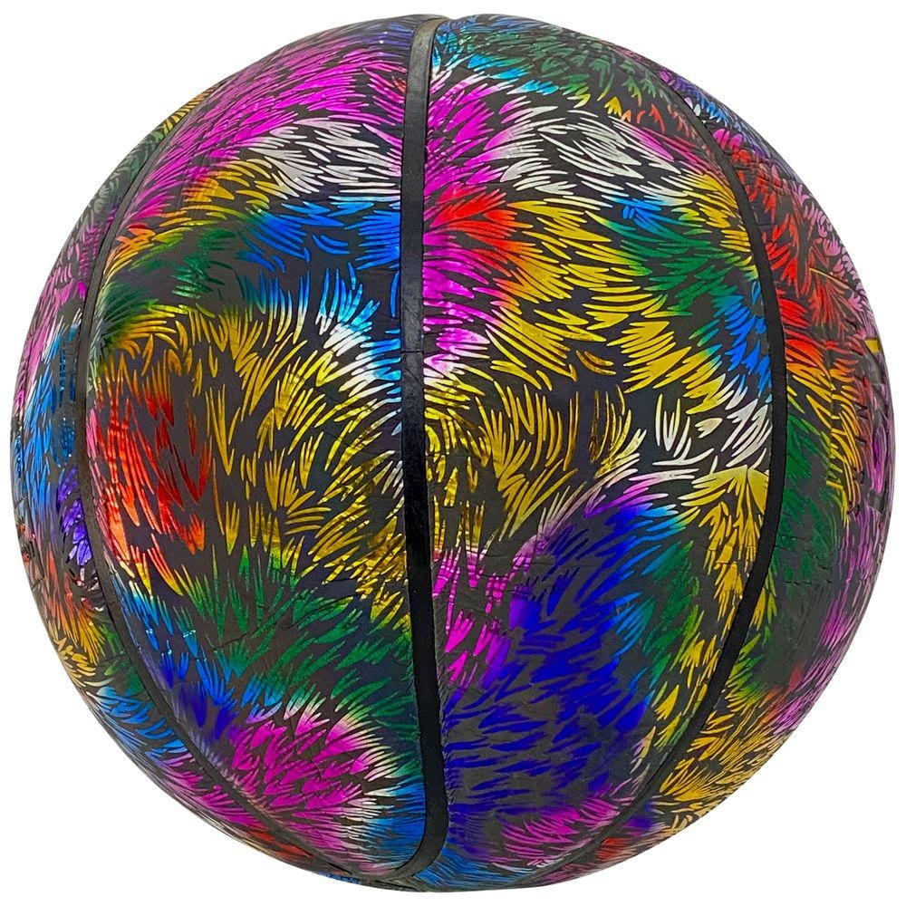 Bola Basquete Luminoso - Brilhante Reflexivo Holográfica Esporte Treinamento Crianças e Adultos – WCT Fitness