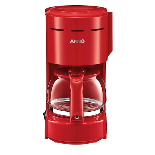 imagem-Cafeteira Filtro Arno Classic Vermelha CFC2 - 220V