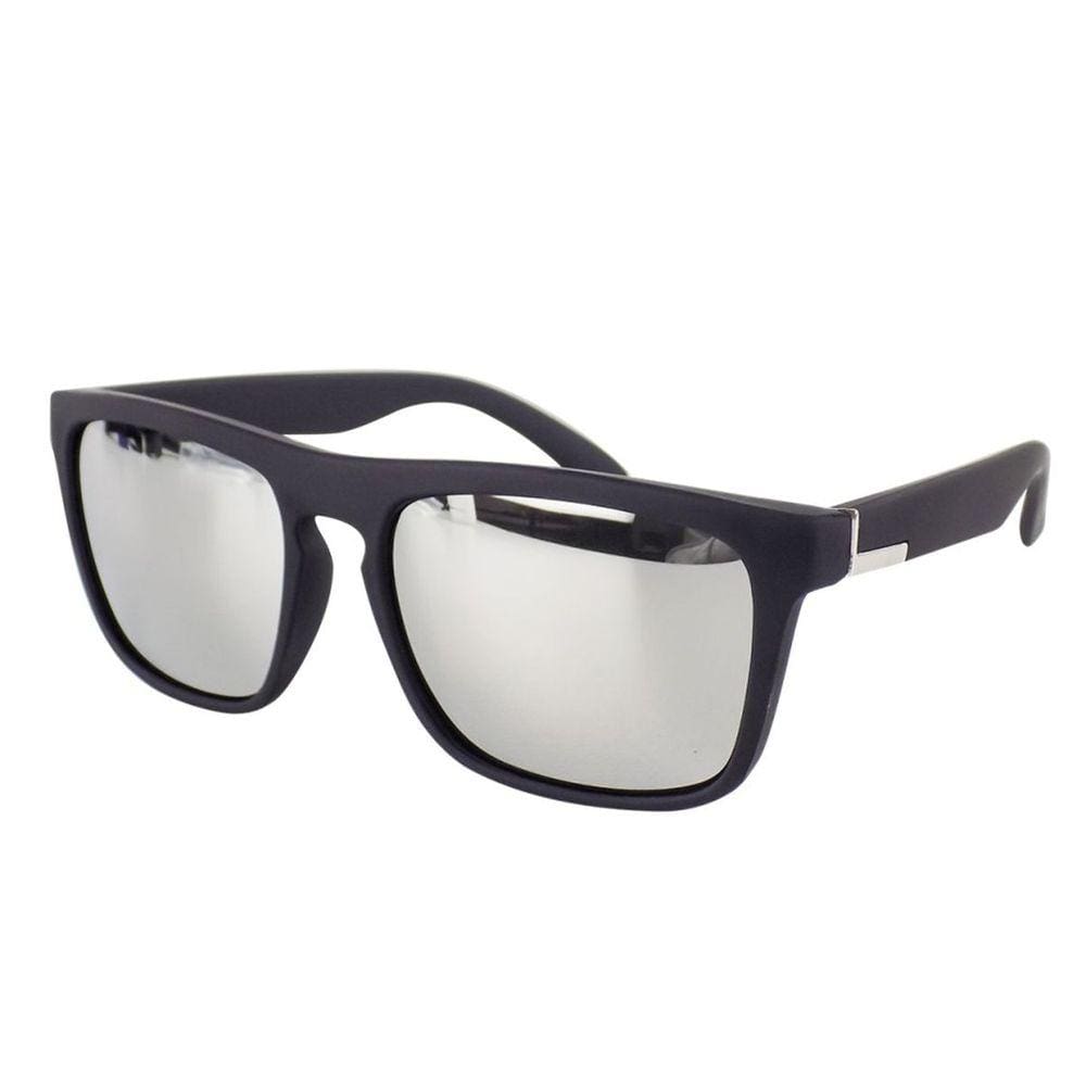 oculos sol masculino emborrachado verao protecao uv moda masculina lente espelhada